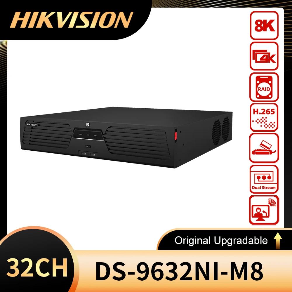  Hikvision DS-9632NI-M8   NVR 64CH , ִ 12MP ī޶, 8SATA, 8HDD HMDI1, ִ 4K NVR